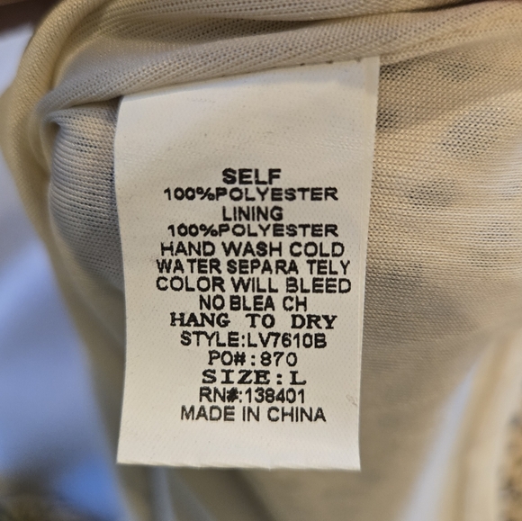 Polka Dot Off-Shoulder Dress With Flounce Detail - Picture 8 of 8